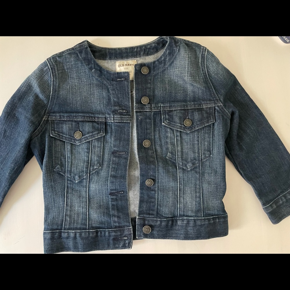 Old Navy cropped denim jacket